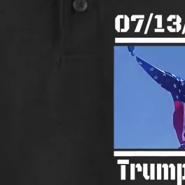 Angel Flag At Trump Rally Trump 07 13 2024 Miracle Dry Zone Grid Performance Polo