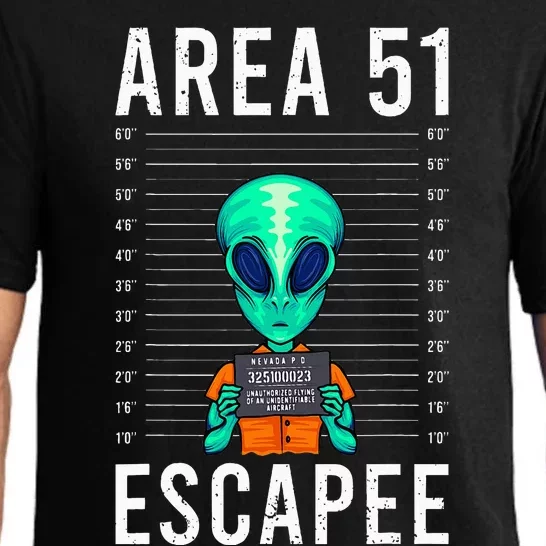 Alien Funny Alien Lover UFO Area 51 Alien Humor Alien Pajama Set