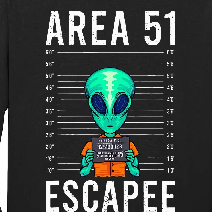 Alien Funny Alien Lover UFO Area 51 Alien Humor Alien Tall Long Sleeve T-Shirt