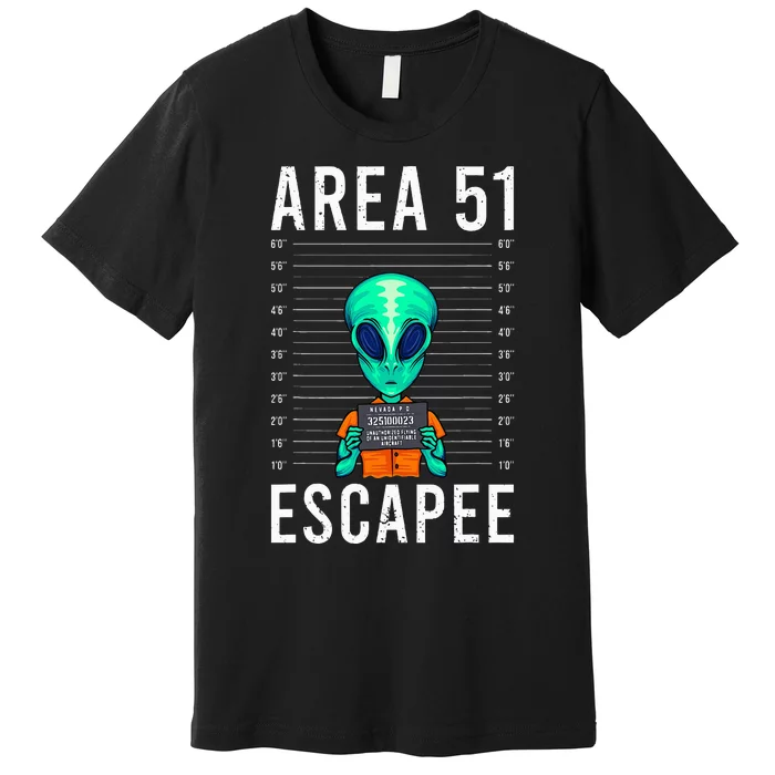 Alien Funny Alien Lover UFO Area 51 Alien Humor Alien Premium T-Shirt