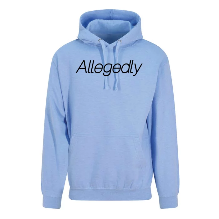 Allegedly Funny Attorney Funny Lawyer Unisex Surf Hoodie