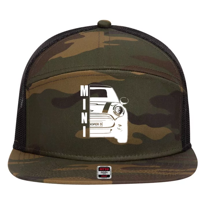 Autotee Fan 7 Panel Mesh Trucker Snapback Hat