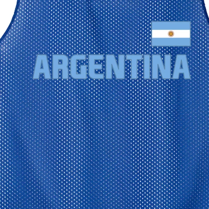 Argentina Flag Argentinian Pride International Country Gift Mesh Reversible Basketball Jersey Tank