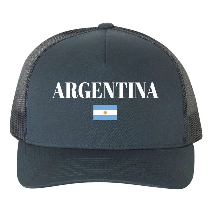 Argentina Flag Argentina Gift Yupoong Adult 5-Panel Trucker Hat