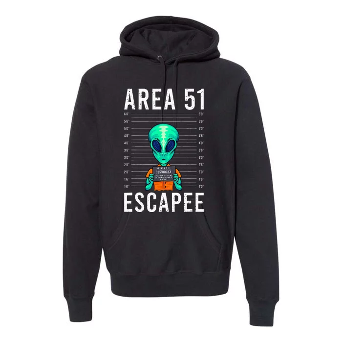 Alien Funny Alien UFO Area 51 Alien Humor Alien Premium Hoodie