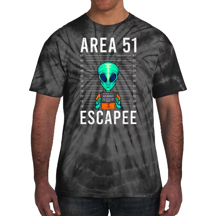 Alien Funny Alien UFO Area 51 Alien Humor Alien Tie-Dye T-Shirt