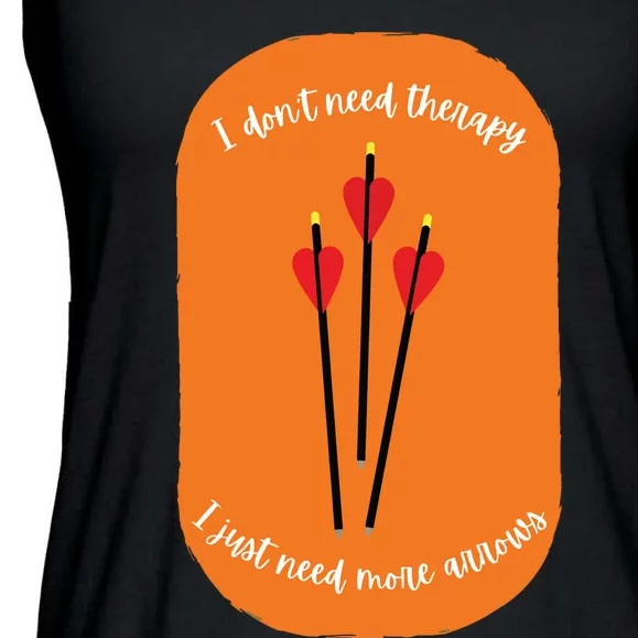 Archery Funny Ladies Essential Flowy Tank