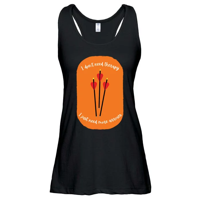 Archery Funny Ladies Essential Flowy Tank