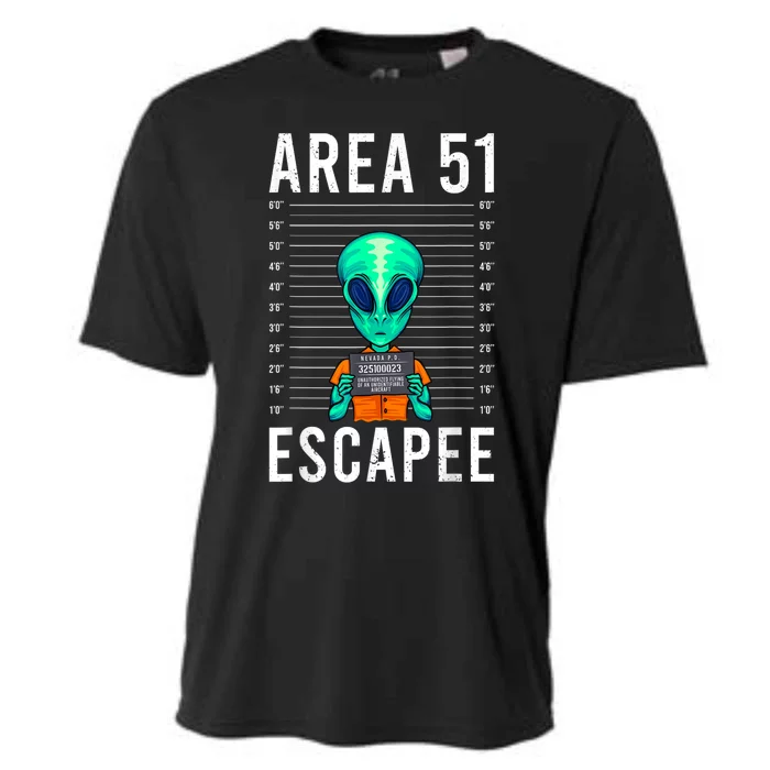 Alien Funny Alien Lover UFO Area 51 Alien Humor Alien Cooling Performance Crew T-Shirt