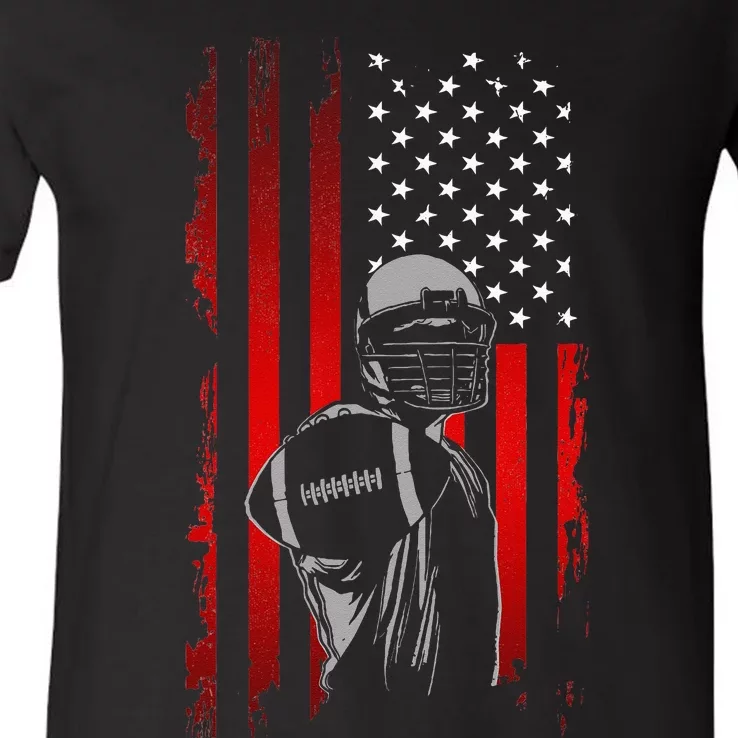 American Football V-Neck T-Shirt