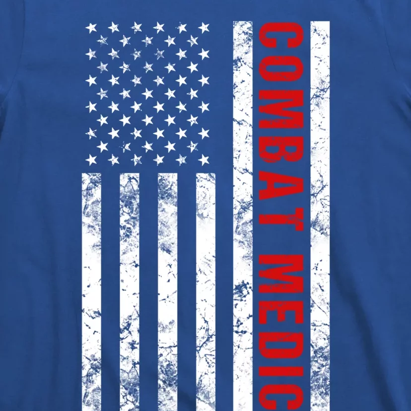 American Flag Army Combat Medic Great Gift T-Shirt