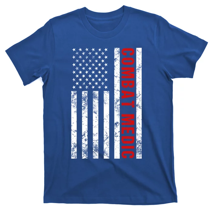 American Flag Army Combat Medic Great Gift T-Shirt