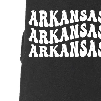 Arkansas Funny Doggie 3-End Fleece Hoodie