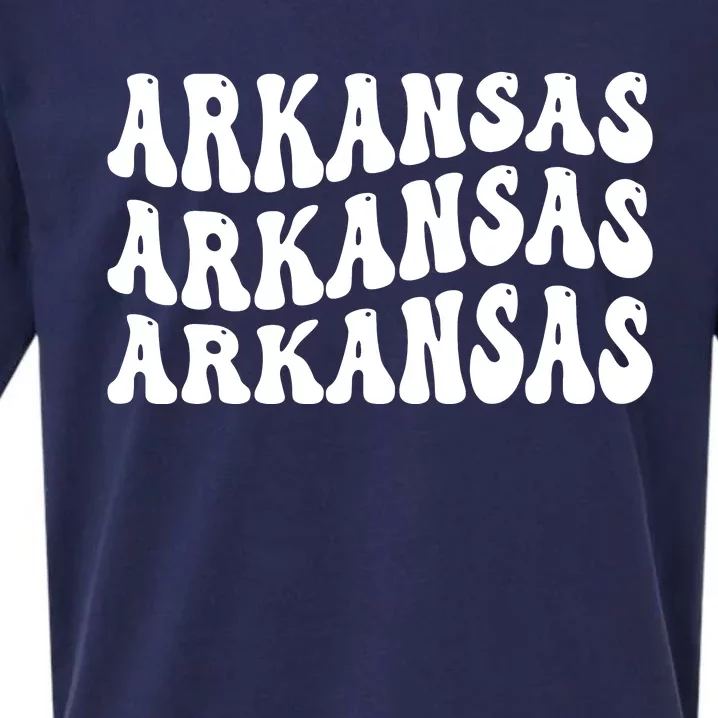 Arkansas Funny Sueded Cloud Jersey T-Shirt