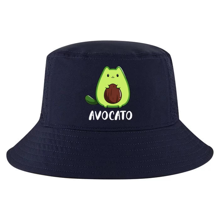 Avocato Funny Avocado Lover Cat Cool Comfort Performance Bucket Hat