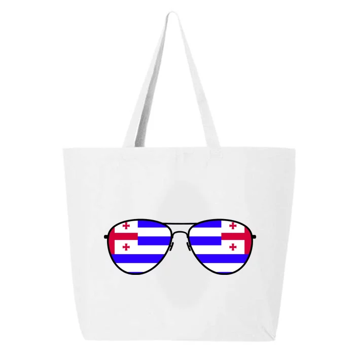 Ajaria Flag Aviator Sunglasses 25L Jumbo Tote