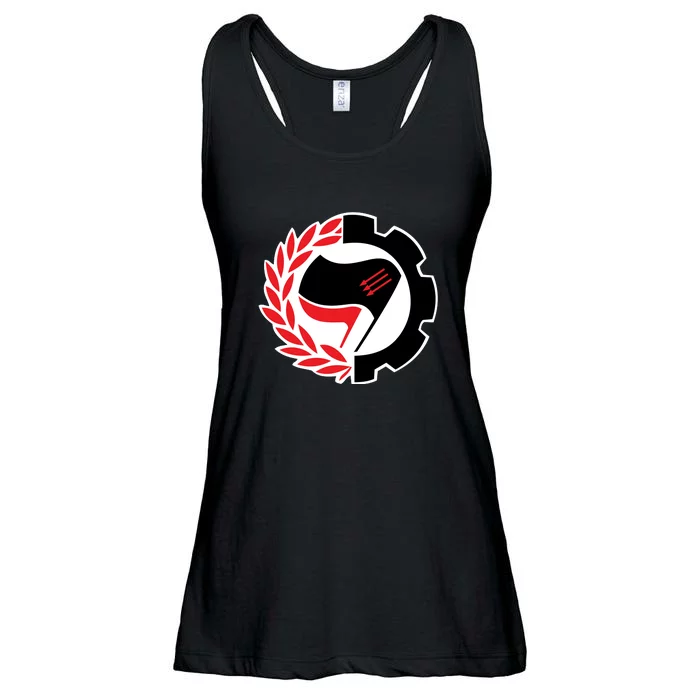 Anti Fascist Action Ladies Essential Flowy Tank