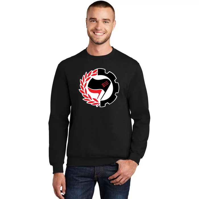 Anti Fascist Action Tall Sweatshirt