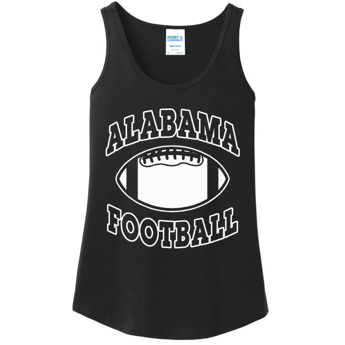 Alabama Football Ladies Essential Tank