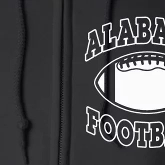 Alabama Football Full Zip Hoodie