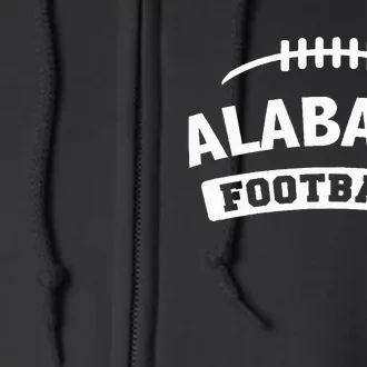 Alabama Footbal Full Zip Hoodie