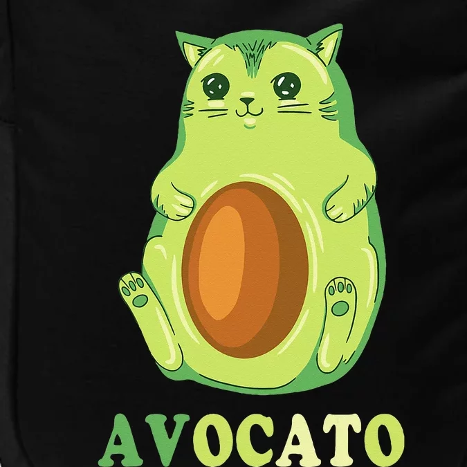 Avocato Funny Avocado Lover Cat Gifts Impact Tech Backpack