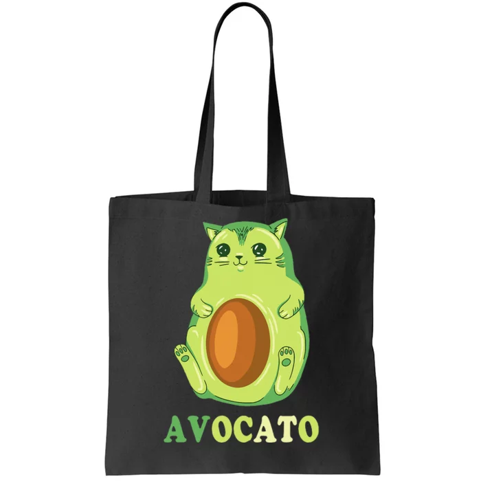 Avocato Funny Avocado Lover Cat Gifts Tote Bag