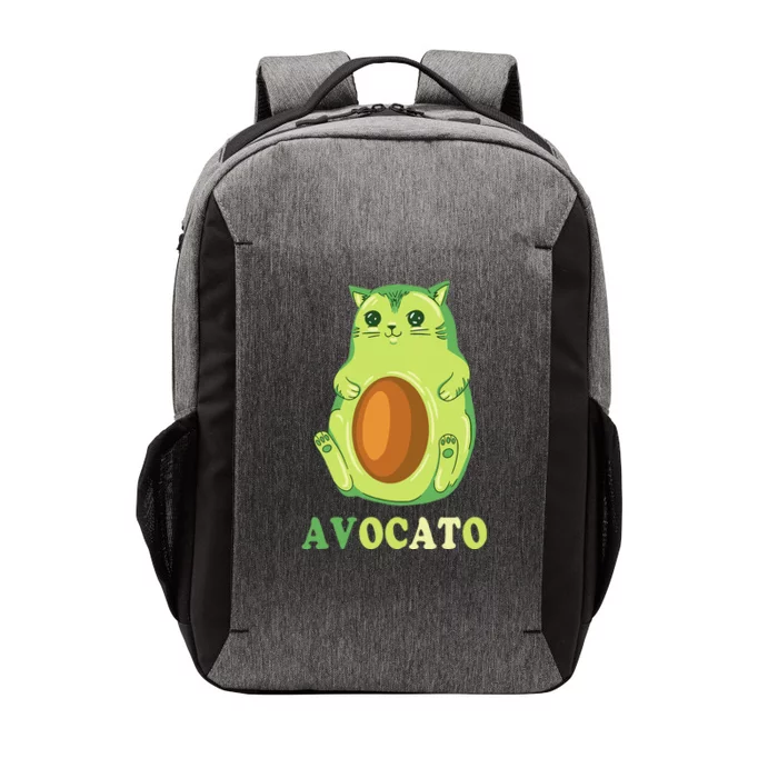 Avocato Funny Avocado Lover Cat Gifts Vector Backpack