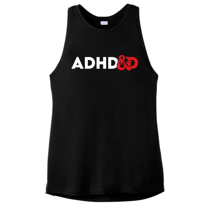 Alex Franqueira Adhd&D Ladies Tri-Blend Wicking Tank