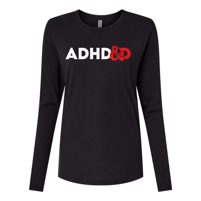 Alex Franqueira Adhd&D Womens Cotton Relaxed Long Sleeve T-Shirt