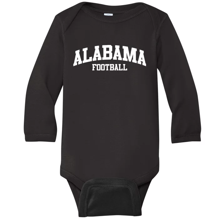 Alabama Football Alabama Home University Baby Long Sleeve Bodysuit