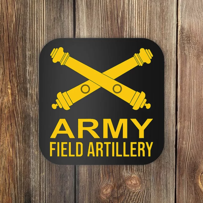 Army Field Artillery Branch Us Usa Coaster