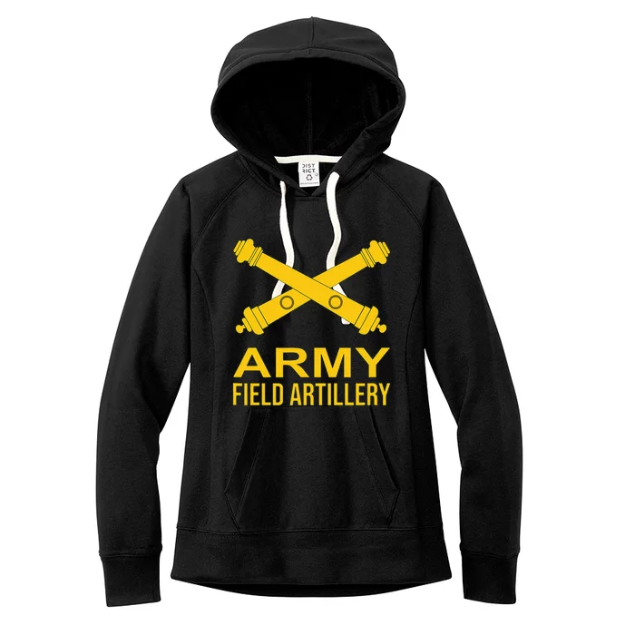 Army Field Artillery Branch Us Usa Women's Fleece Hoodie