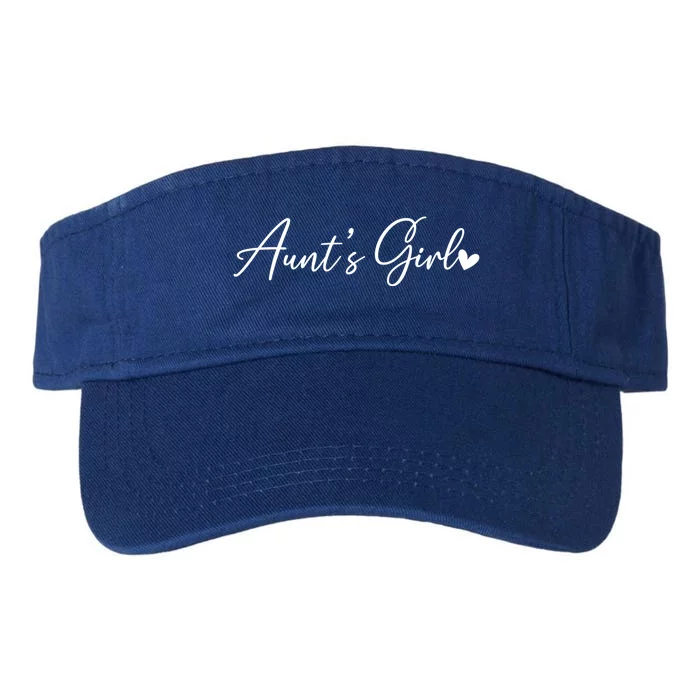 Aunts From Aunt To Niece Gift Valucap Bio-Washed Visor