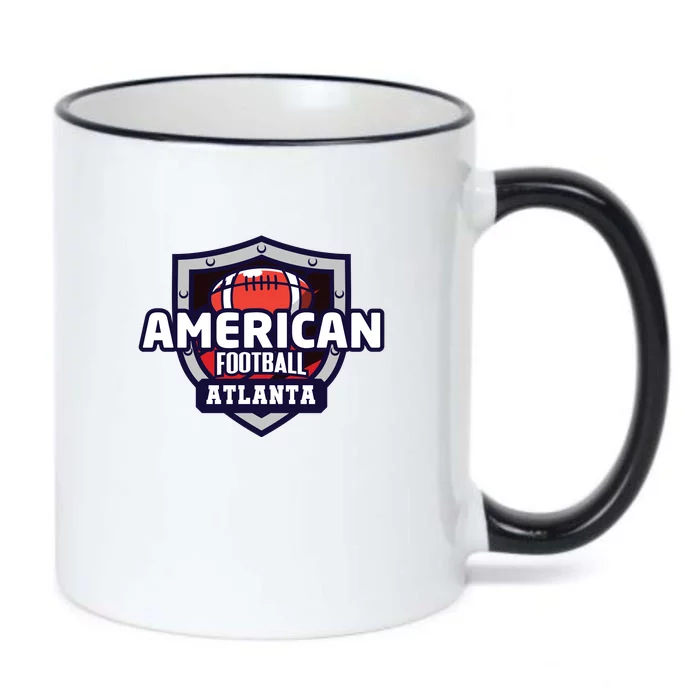 American Football Atlanta Black Color Changing Mug