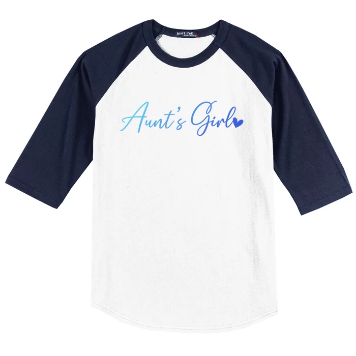 Aunts From Aunt To Niece Gift Baseball Sleeve Shirt