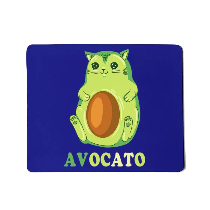 Avocato Funny Avocado Lover Cat Gifts Mousepad