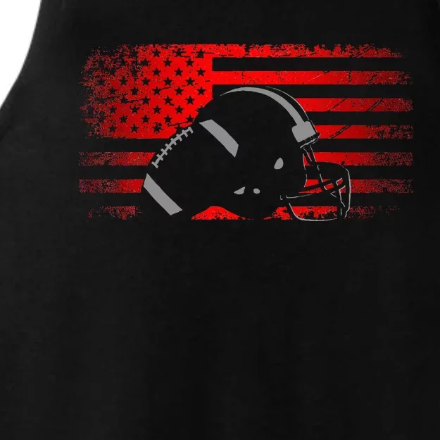 American Football Apparel Football Ladies Tri-Blend Wicking Tank