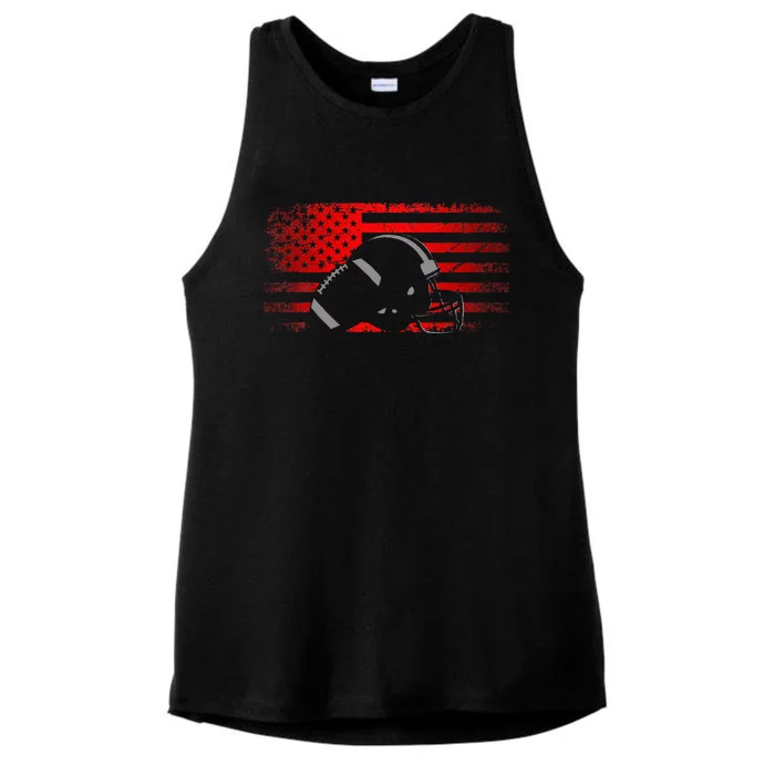 American Football Apparel Football Ladies Tri-Blend Wicking Tank