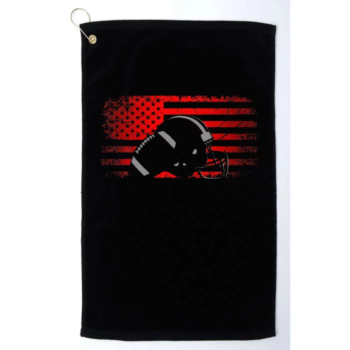 American Football Apparel Football Platinum Collection Golf Towel