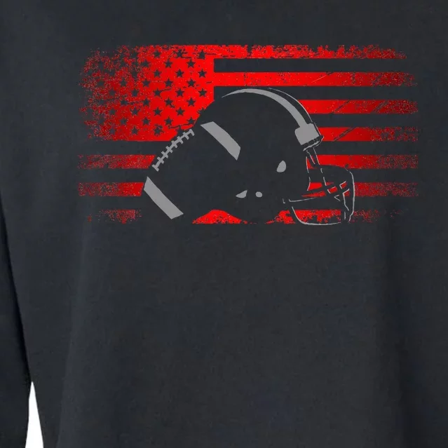 American Football Apparel Football Cropped Pullover Crew