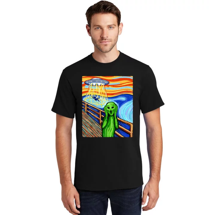 Alien Funny Alien Alien Lover UFO Tall T-Shirt