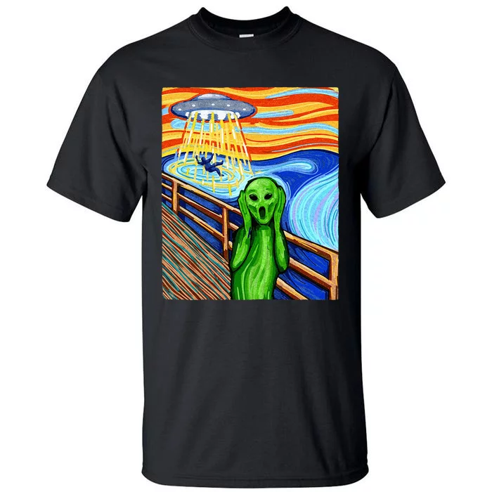 Alien Funny Alien Alien Lover UFO Tall T-Shirt