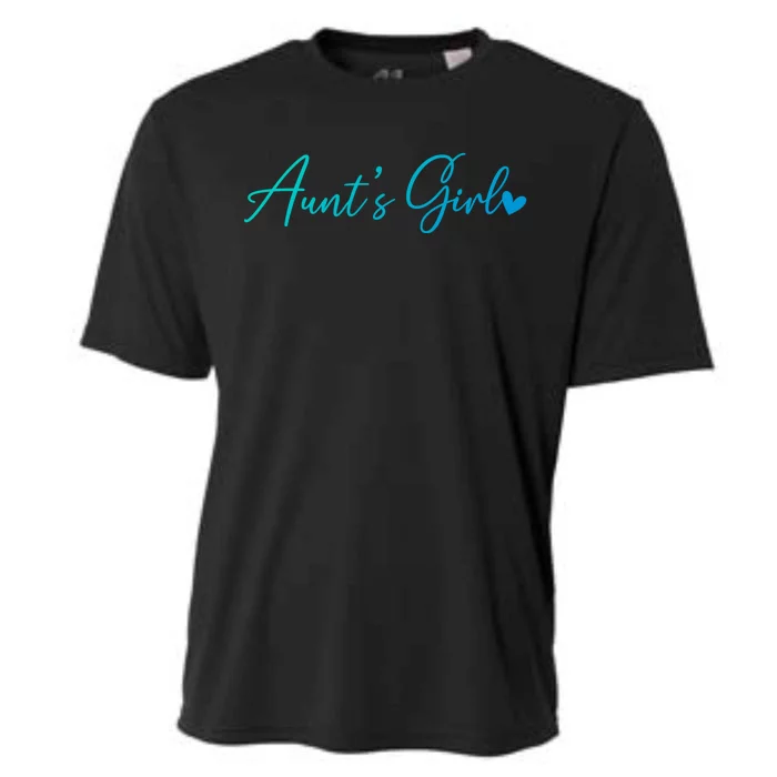 Aunts From Aunt To Niece Gift Cooling Performance Crew T-Shirt