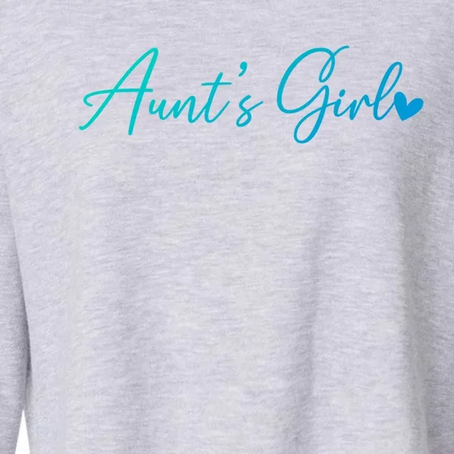 Aunts From Aunt To Niece Gift Cropped Pullover Crew