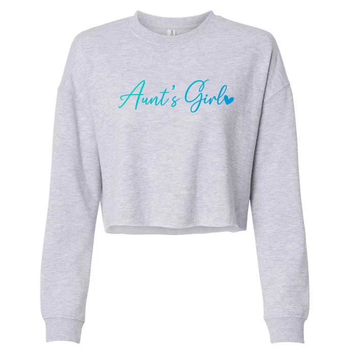 Aunts From Aunt To Niece Gift Cropped Pullover Crew