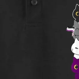 Asexuality Flag Animal Cat Ace Pride Demisexual Gift Asexual Dry Zone Grid Performance Polo