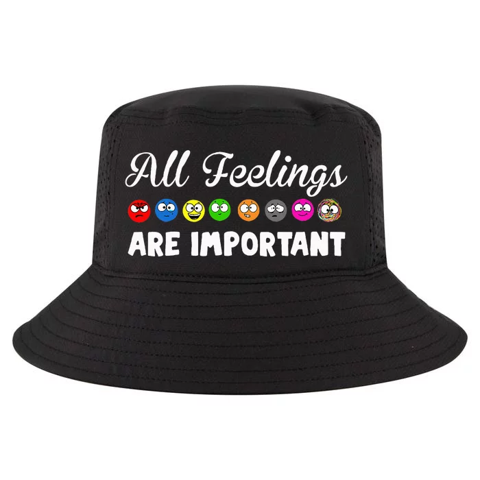 All Feelings Are Important Cool Comfort Performance Bucket Hat