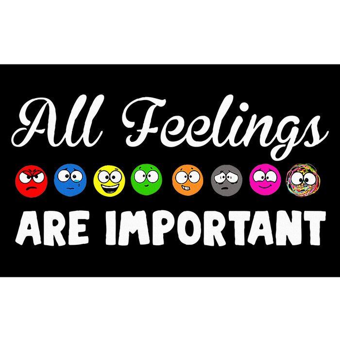 All Feelings Are Important Bumper Sticker