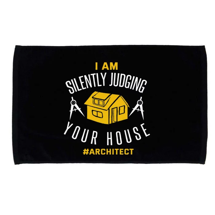 Architect Funny Architecture Quote Joke Architect Gift Microfiber Hand Towel